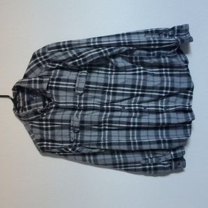 George, Large 42-44, Long Sleeve Button down Flannal dress shirt